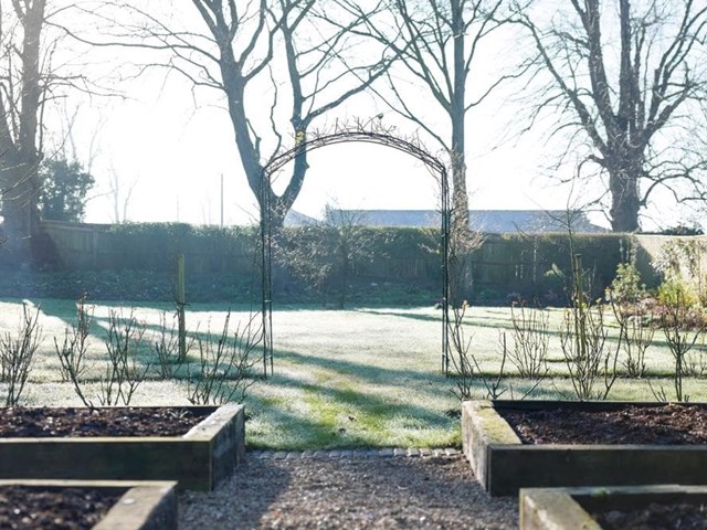 ¡En invierno el jardín también puede estar perfecto!