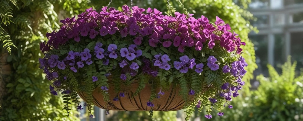 Plantas colgantes: cómo usarlas para decorar terrazas y patios